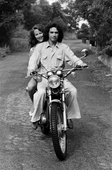 Charlotte Rampling et Jean-Michel Jarre, 1977