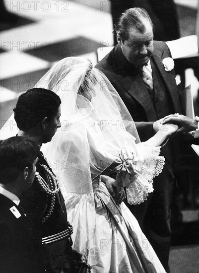 Mariage du Prince Charles de Galles et de Lady Diana Spencer