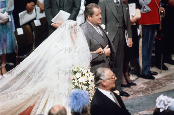 Mariage du Prince Charles de Galles et de Lady Diana Spencer