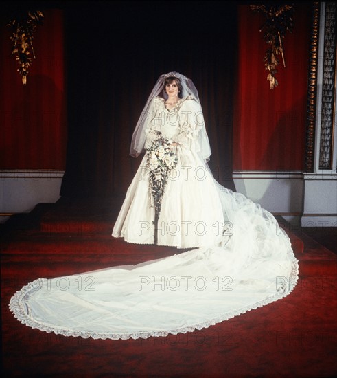 Mariage de la Princesse Diana et du Prince Charles, 1981