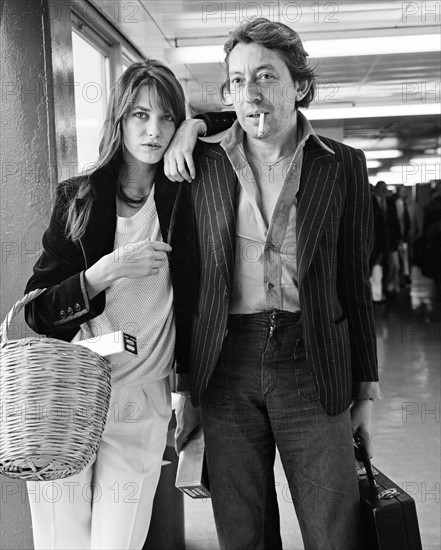 Jane Birkin et Serge Gainsbourg