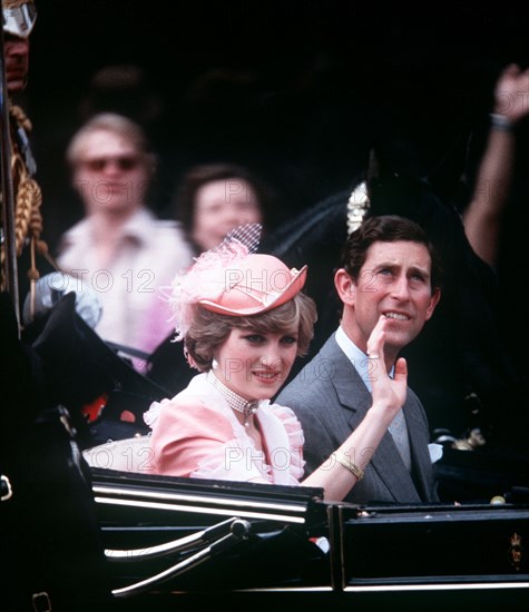 Mariage du Prince Charles et de la Princesse Diana, 1981