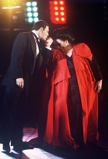 Freddie Mercury et Monstserrat Caballé