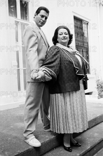 Freddie Mercury et Montserrat Caballé