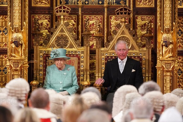 State Opening of Parliament, Palace of Westminster in London, 19 December 2019