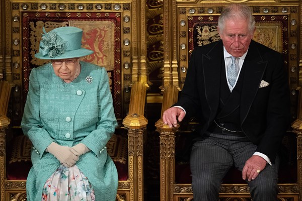 State Opening of Parliament, Palace of Westminster in London, 19 December 2019