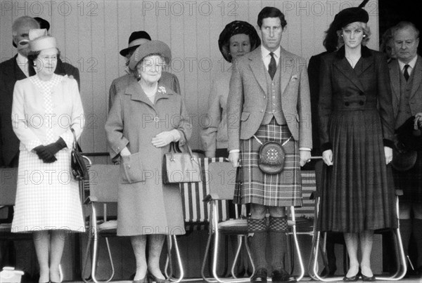 Royalty at the Braemar for the Highland games