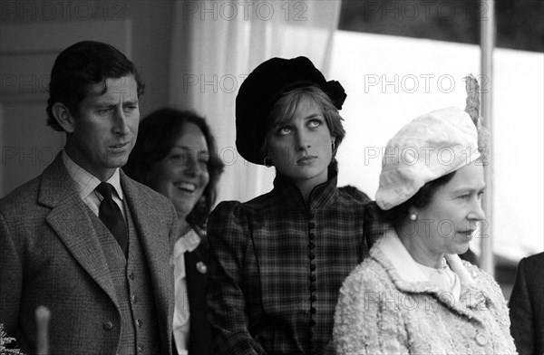 Royalty at the Braemar for the Highland games