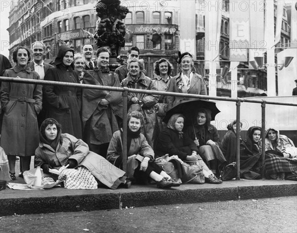 Coronation Queen Elizabeth II 1st June 1953.