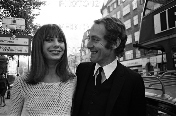 Mariage de Jane Birkin et John Barry