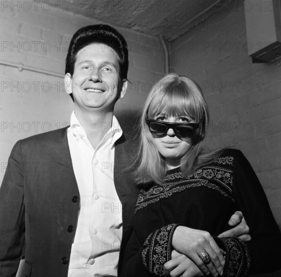 Roy Orbison with Marianne Faithfull