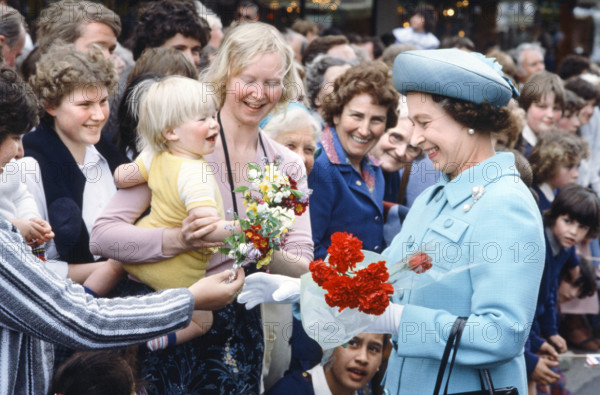 Queen Elizabeth II, Sri Lanka, 1981