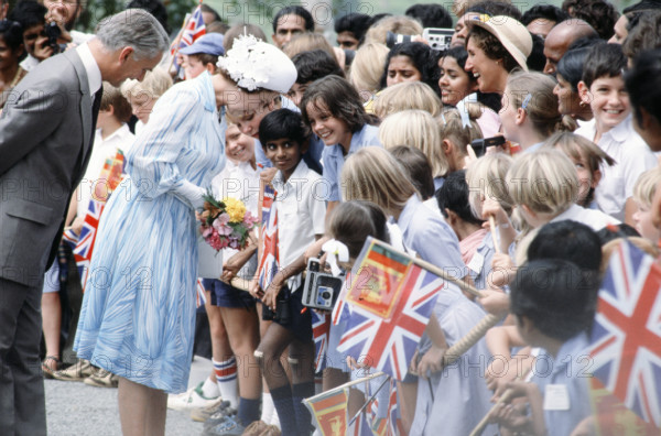 Queen Elizabeth II, Sri Lanka, 1981