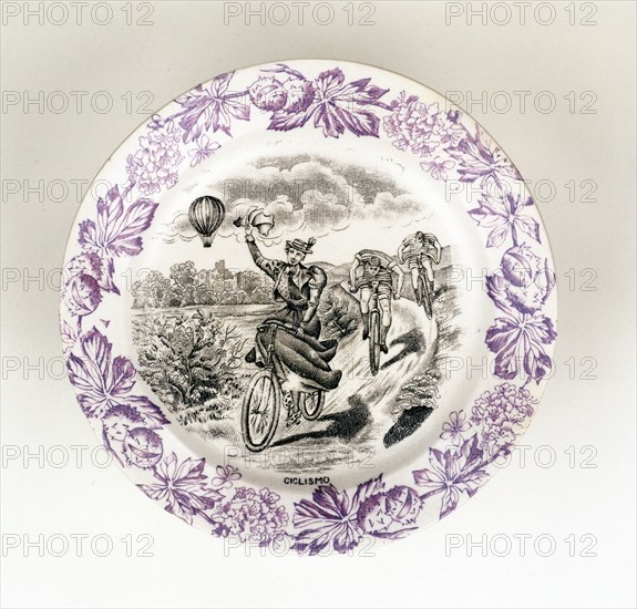 Assiette série Cyclismo