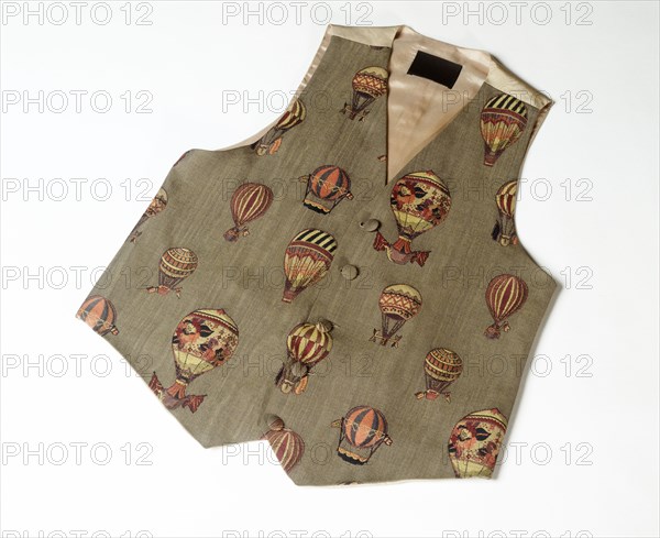 Waistcoat with hot-air balloons