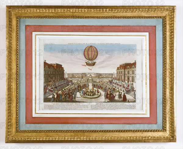 Aerostatic experiment on 1st December 1783