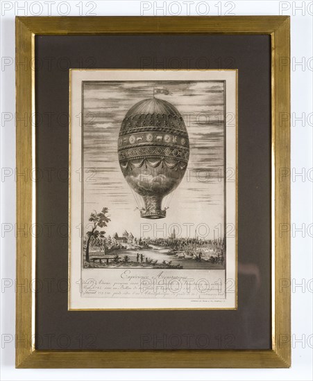 Adorne's flight in Strasbourg on 21st MAy 1784