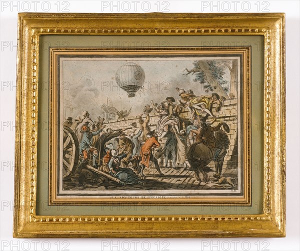 Ballon au-dessus des Tuileries