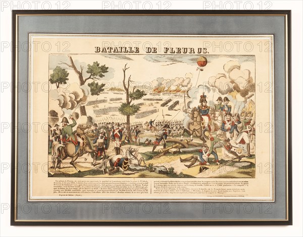 Le Ballon d’observation militaire "L’Entreprenant" à la bataille de Fleurus le 26 juin 1794