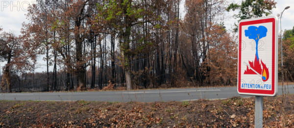 France - Gironde - Incendies été 2026