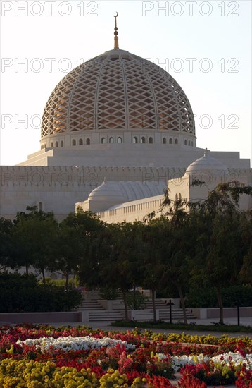 La Grande Mosquée du sultan Qabous, janvier 2003