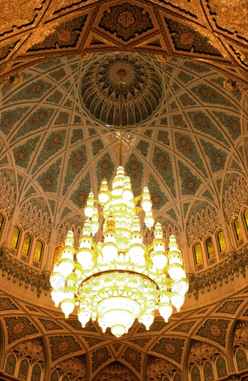 La Grande Mosquée du sultan Qabous, janvier 2003