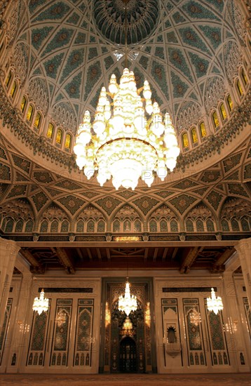 La Grande Mosquée du sultan Qabous, janvier 2003