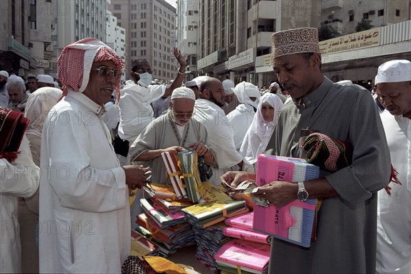 Un marché dans la Mecque, février 2003