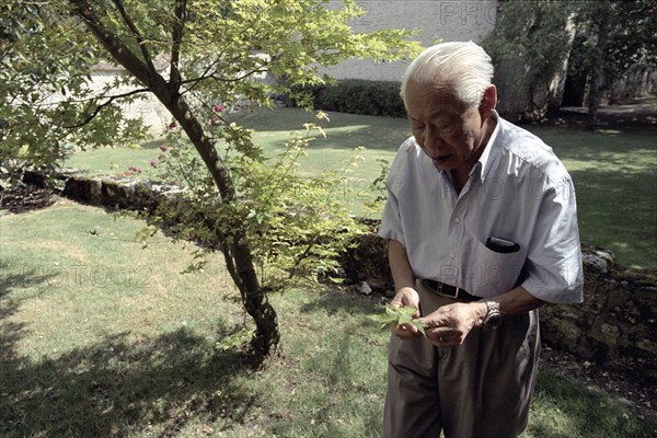 Portrait de Zao Wou-Ki, septembre 2003