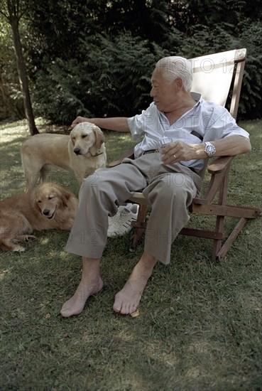 Portrait de Zao Wou-Ki, septembre 2003