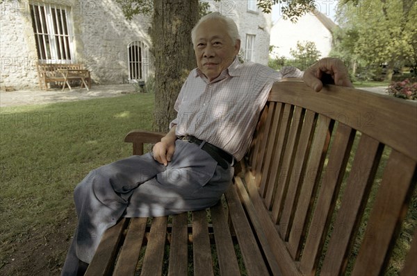 Portrait de Zao Wou-Ki, septembre 2003