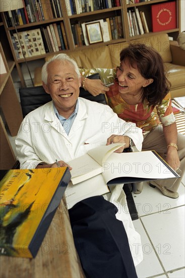 Portrait of Zao Wou Ki, September 2003