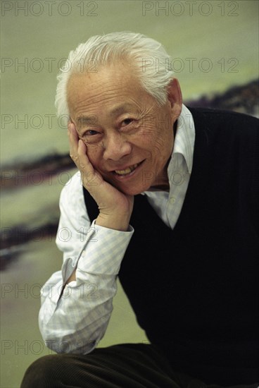 Portrait de Zao Wou-Ki, septembre 2003