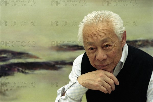 Portrait de Zao Wou-Ki, septembre 2003