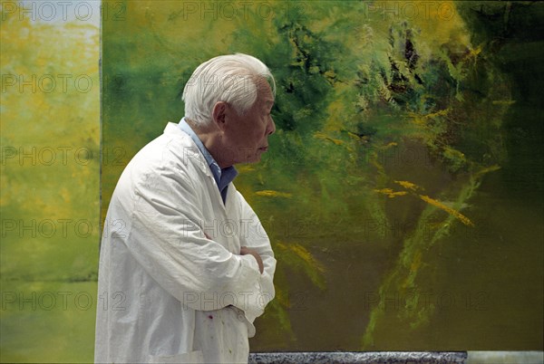 Portrait de Zao Wou-Ki, septembre 2003