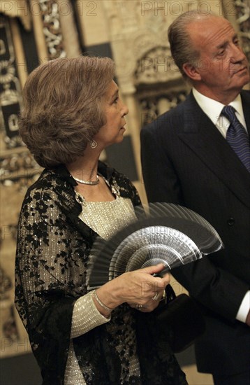 Juan Carlos and Sophia of Spain visit Syria