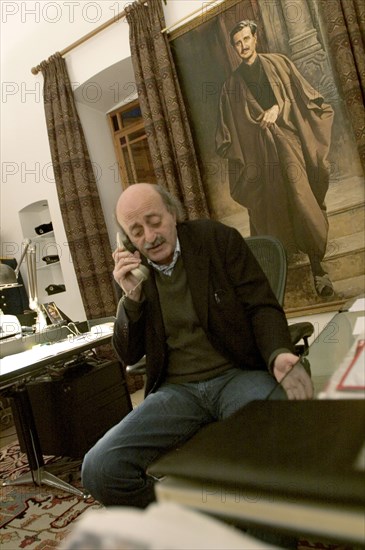 Walid Joumblatt, mars 2005