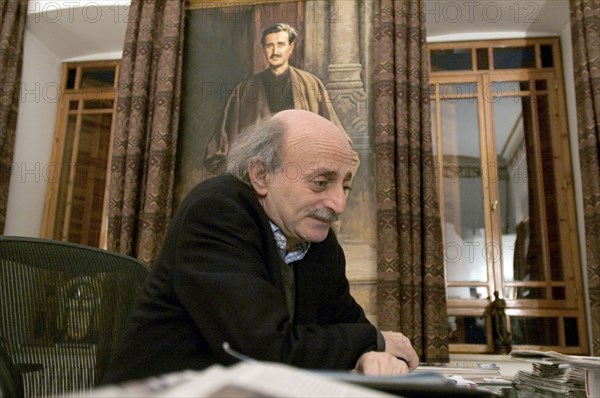 Walid Joumblatt, mars 2005