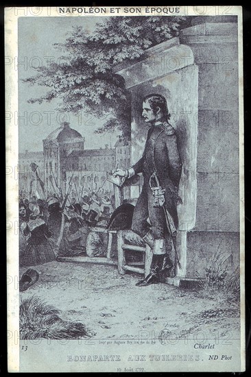 Napoléon au sac des Tuileries.