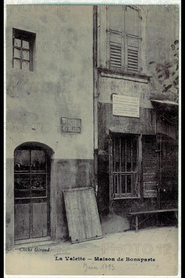 La Valette. Maison de Bonaparte.