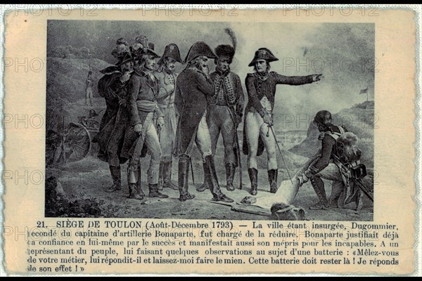 Siège de Toulon (Août- Décembre 1793)