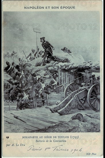 Bonaparte at the Siege of Toulon