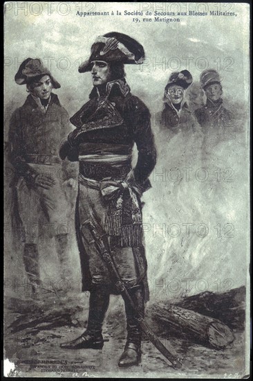 Portrait de Napoléon Bonaparte au moment de la campagne d'Italie.