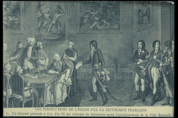 The Persecutions of the Church by the French Republic.