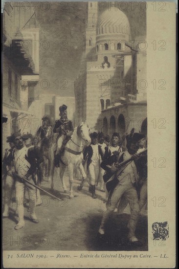 Entrance of the General Dupuy in Cairo.