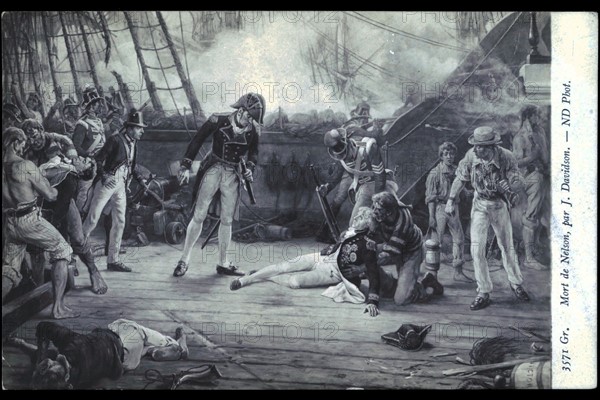 Death of Admiral Nelson.