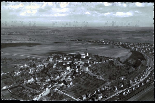 Vue aérienne d'Austerlitz.