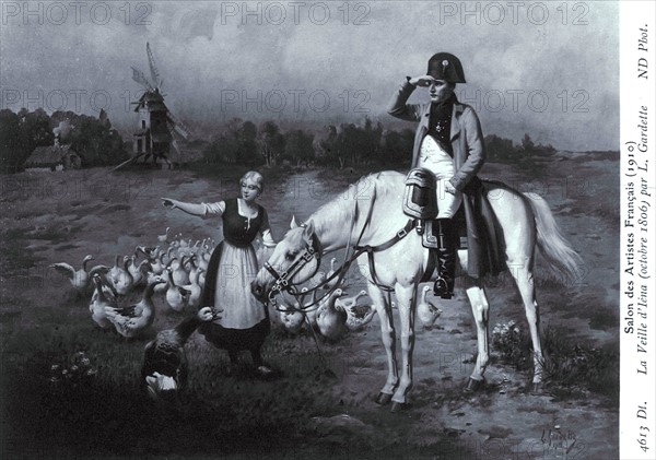 Napoleon I, the day before the Battle of Jena.