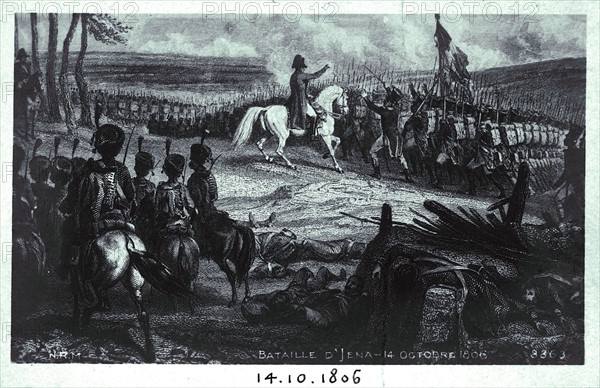 Napoléon 1er : la bataille d'Iéna.