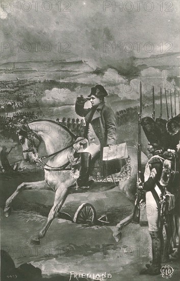 Napoléon 1er : bataille de Friedland.